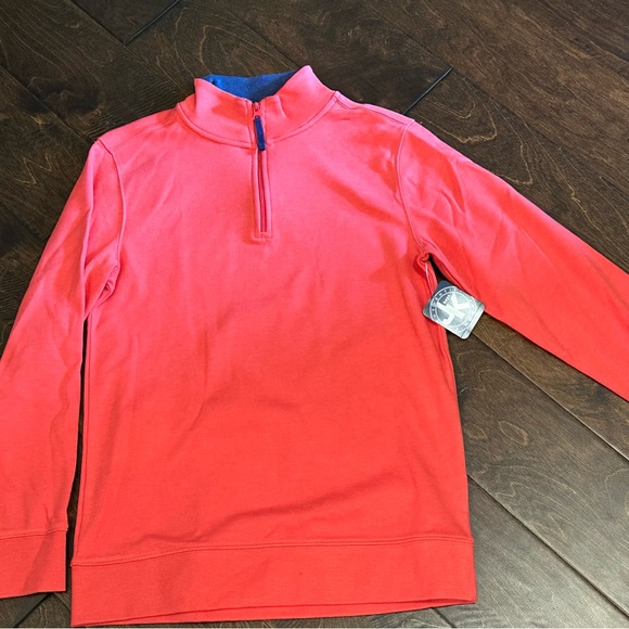 J. Khaki Size 10-12 zippered pullover. New with tags. - Picture 3 of 3